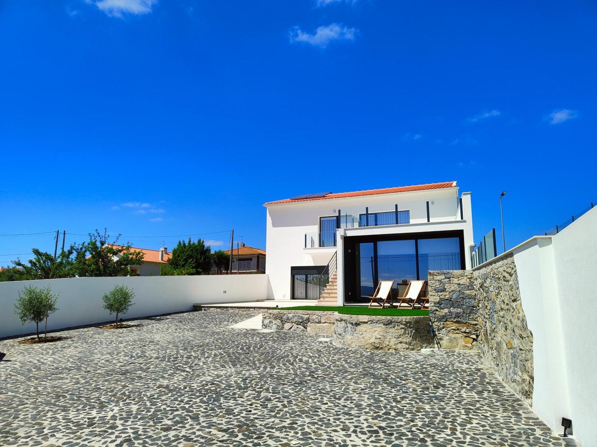 Вилла Casa De Lazer Da Cha Alqueidao da Serra Экстерьер фото
